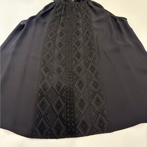 Kobi Halperin Black Silk Top M